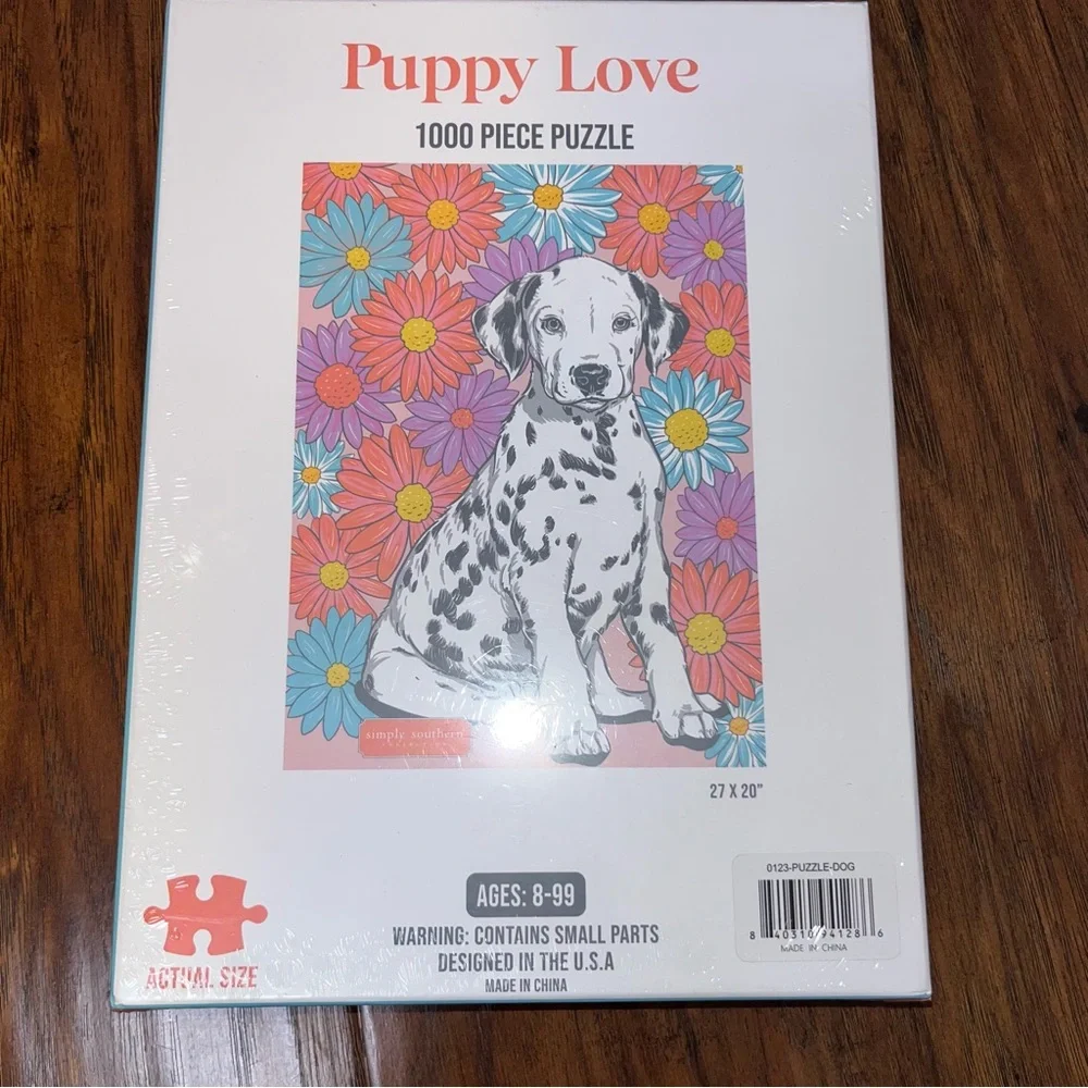 Simply Southern Dalmatian Puzzle with Floral Colors